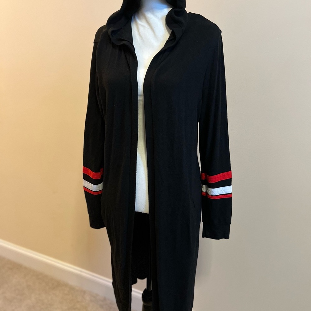 No Boundaries Long Black Cardigan (with pockets!)